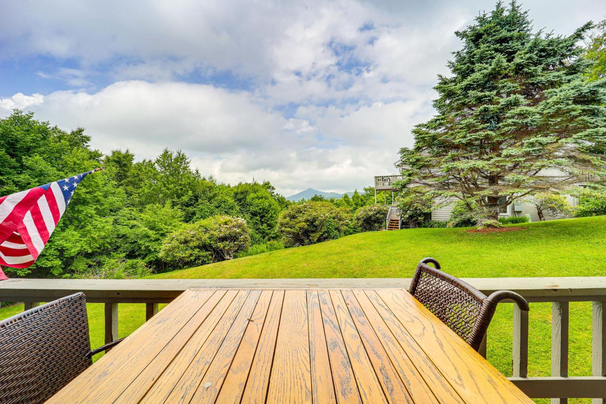 Banner Elk Mountain-View Condo 3 Mi To Skiing! المظهر الخارجي الصورة